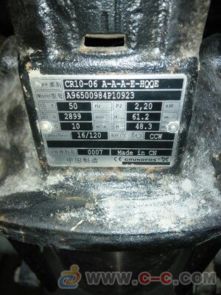 南京格兰富CR10 06水泵维修ABB变频柜修理